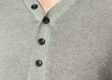 Load image into Gallery viewer, Garbo Henley in Grey